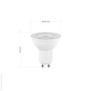 Lâmpadas | Dupla LED PAR16 WW 5,5W/36º - Dimerizável