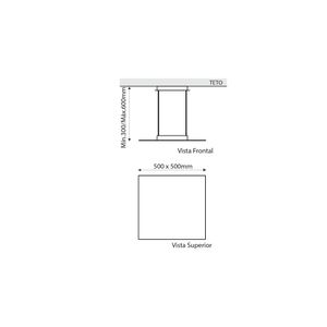 Planar | Plafon LED 19W - Dimerizável